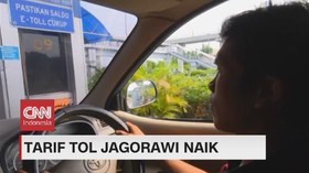 VIDEO: Tarif Tol Jagorawi Naik