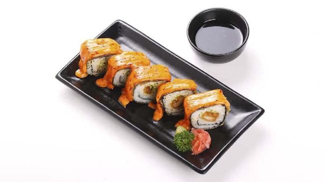 Allo Bank memberikan promo sushi gratis setiap makan di Gyu Katsu Nikaido. Promo ini khusus untuk pengguna baru Allo Bank.