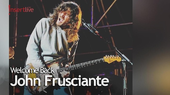 John Frusciante Kembali Bergabung di Red Hot Chili Peppers