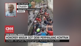 VIDEO: Honorer Masuk Got, Lurah Akan Dicopot Permanen