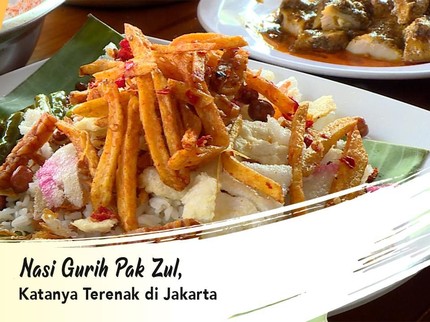 Nasi Gurih Pak Zul, Katanya Terenak di Jakarta
