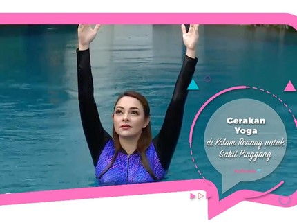 Gerakan Yoga di Kolam Renang untuk Sakit Pinggang