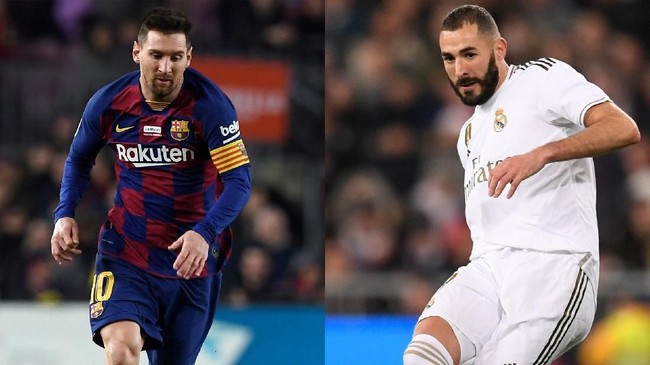 lionel messi dan karim benzema