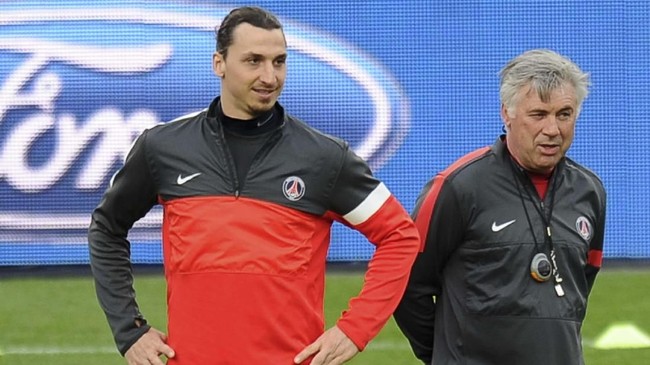 Pelatih asal Italia Carlo Ancelotti dan striker Zlatan Ibrahimovic berpeluang bereuni di Everton pada musim ini.