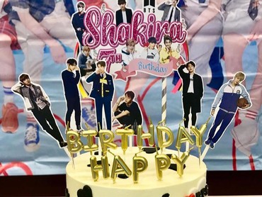 Bertema BTS, Ini 7 Kemeriahan Pesta Ulang Tahun Anak Denada