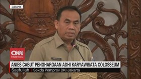 VIDEO: Anies Cabut Penghargaan untuk Diskotek Colosseum