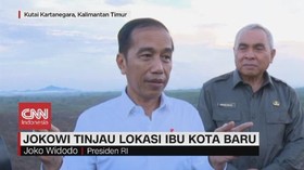 VIDEO: Jokowi Tinjau Lokasi Ibu Kota Baru