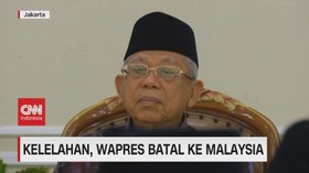 VIDEO: Kelelahan, Wapres Batal Ikuti KL Summit 2019