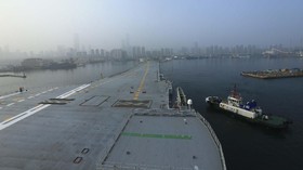 JS Izumo, Kapal Induk Siaga Perang Jepang dan China