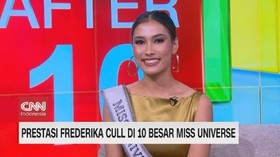 VIDEO: Prestasi Frederika Cull di 10 Besar Miss Universe
