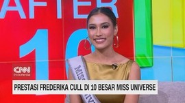 VIDEO: Prestasi Frederika Cull di 10 Besar Miss Universe