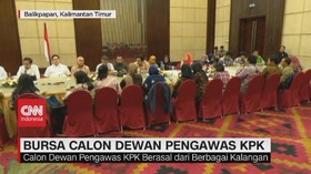 VIDEO: Jokowi Sudah Terima Usulan Nama Calon Dewas KPK