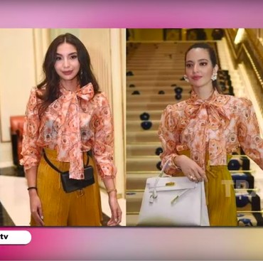 Kenakan Baju yang Sama dengan Manohara, Nia Ramadhani: Biasa Aja