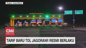 VIDEO: Tarif Tol Jagorawi Resmi berlaku