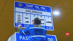 VIDEO: Tarif Tol Jagorawi Naik