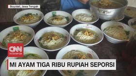 VIDEO: Mie Ayam Rp 3 Ribu Seporsi