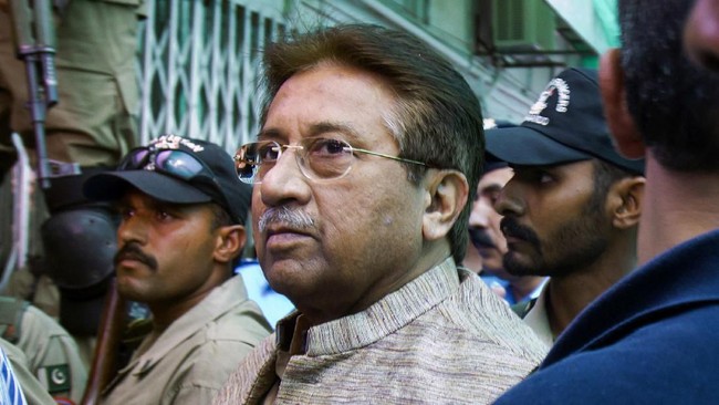 Mantan Panglima Angkatan Bersenjata sekaligus eks PM Pakistan, Pervez Musharraf, menyebut vonis mati sebagai balas dendam.