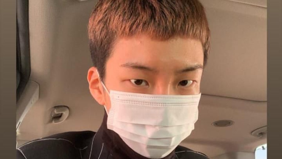 Lee Seunghoon 'WINNER' tiba di Jakarta.