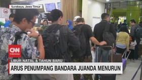 VIDEO: Tiket Mahal, Arus Penumpang Bandara Juanda Menurun