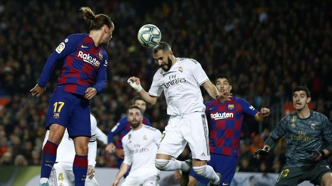 Hasil El Clasico Barcelona dan Real Madrid Imbang Tanpa Gol