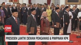 VIDEO: Presiden Lantik Dewan Pengawas & Pimpinan KPK