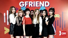 Keramahan GFriend di Balik Wawancara dengan CNNIndonesia.com