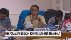 VIDEO: Menpora Akan Berikan Edukasi Suporter Sepakbola