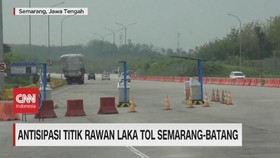 VIDEO: Antisipasi Titik Rawan Laka Tol Semarang-Batang