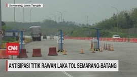 VIDEO: Antisipasi Titik Rawan Laka Tol Semarang-Batang