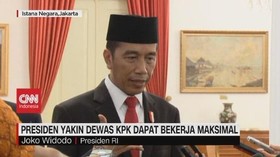 VIDEO: Presiden Yakin Dewas KPK Dapat Bekerja Maksimal