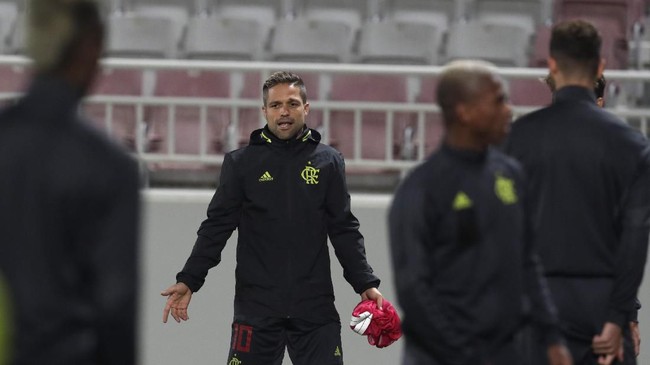 FOTO: Flamengo Latihan Santai Jelang Lawan Liverpool