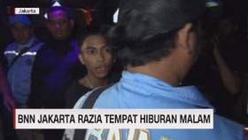 VIDEO: BNN Jakarta Razia Tempat Hiburan Malam