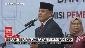 VIDEO: Pisah Sambut Pimpinan KPK di Acara Sertijab