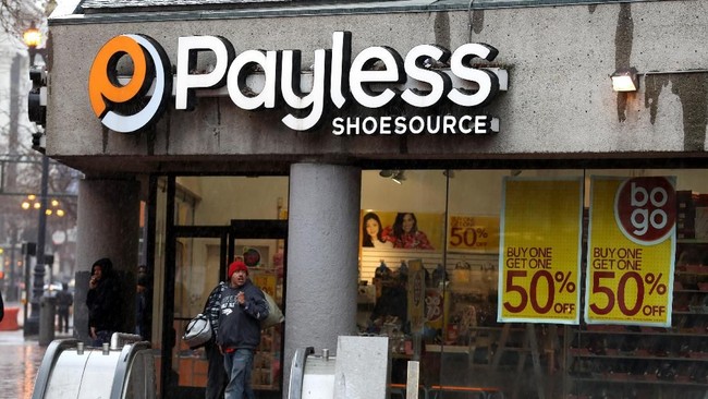 Sepanjang 2019 ada 9.302 ritel tercatat tutup di Amerika Serikat, termasuk Payless yang baru mendaftarkan kebangkrutan mereka.