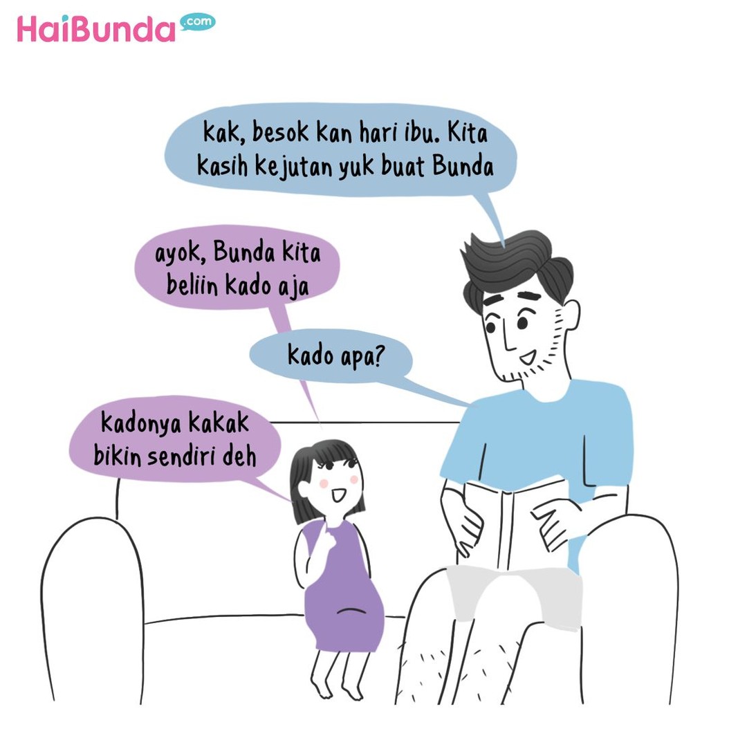 Setuju ya, Bun, 22 Desember adalah hari spesial untuk para Bunda di mana saja. Selamat hari ibu! Tahun ini Ayah dan Kakak punya hadiah spesial untuk Bubun lho.