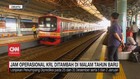 VIDEO: Jam Operasional KRL Ditambah di Malam Tahun Baru