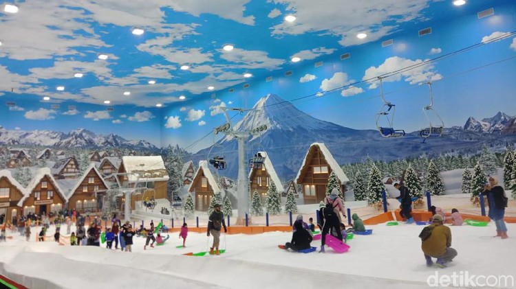 Gambar Rute Trans Snow World Bintaro Transpark