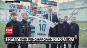 VIDEO: Egy Maulana Vikri Raih Penghargaan di Polandia