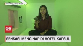 VIDEO: Sensasi Menginap di Hotel Kapsul