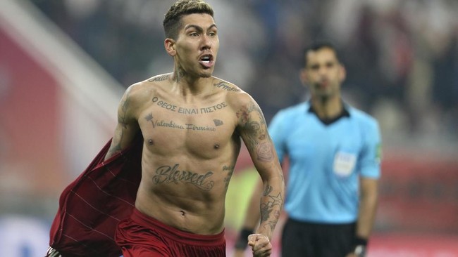 Roberto Firmino membuktikan diri tak kalah penting dari dua koleganya, Mohamed Salah dan Sadio Mane, di lini depan Liverpool.