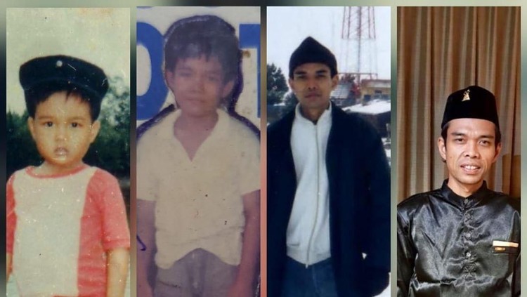 Ustaz Abdul Somad (UAS) mengunggah foto transformasinya dari kecil hingga dewasa. Seperti apa ya, Bun foto-foto UAS saat masih kecil?