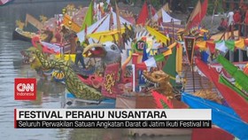 VIDEO: Festival Perahu Nusantara Rayakan HUT TNI AD ke-74