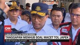 Tanggapan Menhub Soal Macet Tol Japek