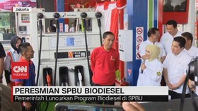 VIDEO: Jokowi Resmikan Program Biodisel B30