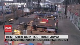 VIDEO: Rest Area Unik di Tol Trans Jawa