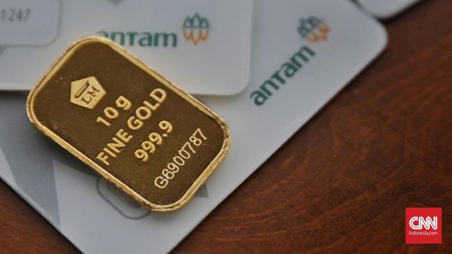 Harga Emas Antam Hari Ini 27 Juli Nyaris Rp1 Juta Per Gram