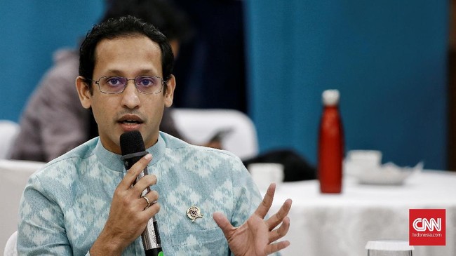 Mendikbud Nadiem Makarim menyatakan slogan 'Merdeka Belajar' mulai saat ini resmi menjadi milik Kemendikbud.