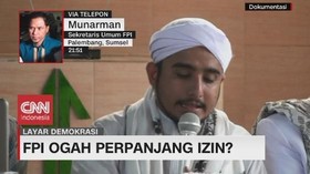 VIDEO: Munarman Bicara Soal Izin Perpanjangan FPI