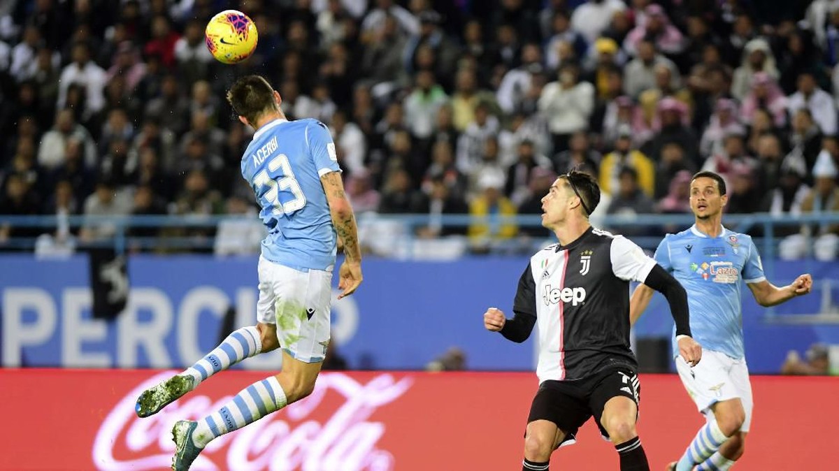 FOTO: Lazio Tumbangkan Juventus di Piala Super Italia