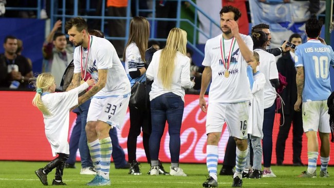 FOTO: Lazio Tumbangkan Juventus di Piala Super Italia